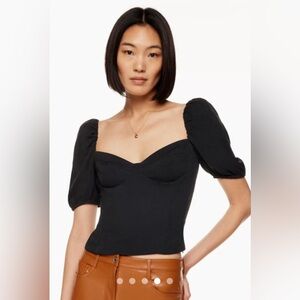 Aritzia Wilfred Novella Blouse Size Medium